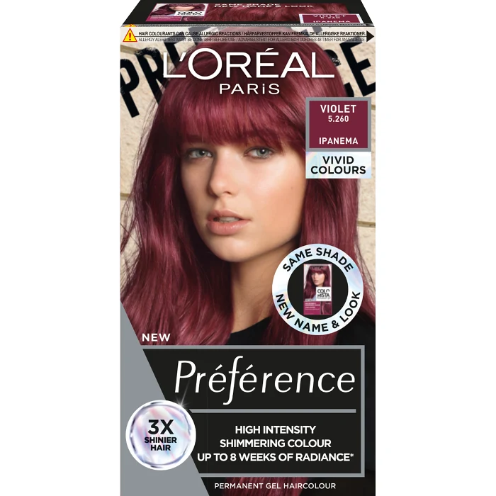 Hårfärg Vivids Violet 5.260 1-p L'Oréal
