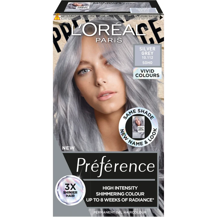 Hårfärg Vivids Silver Grey 10.112 1-p L'Oréal