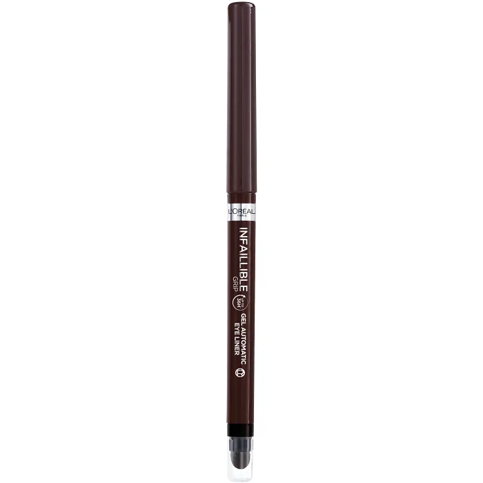 Eyeliner Infail Grip 36H Gel Automatic Brown Denim 1-p Loreal