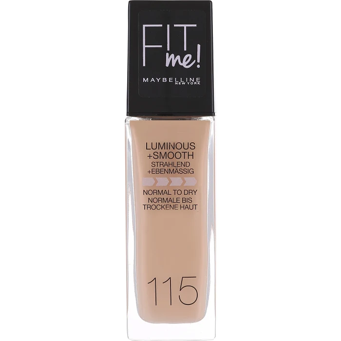 Foundation Fit Me Luminous + Smooth Ivory 115 30ml Maybelline
