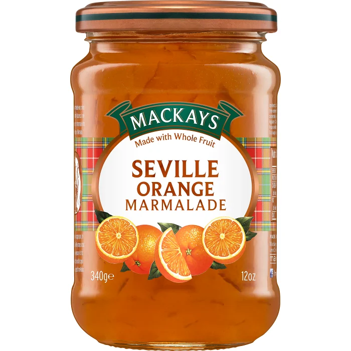 Marmelad Orange Seville 340g Mackays