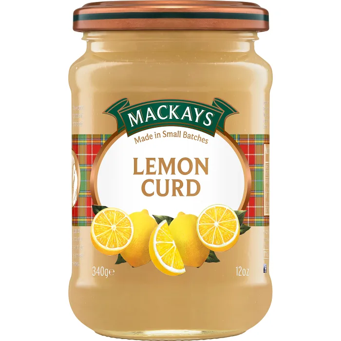 Lemon curd 340g Mackays