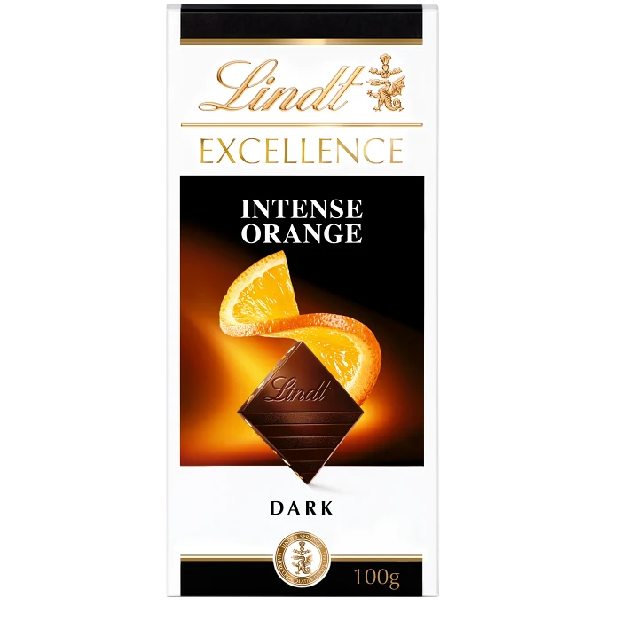 Chokladkaka EXCELLENCE Apelsin Mörk Choklad 100g Lindt