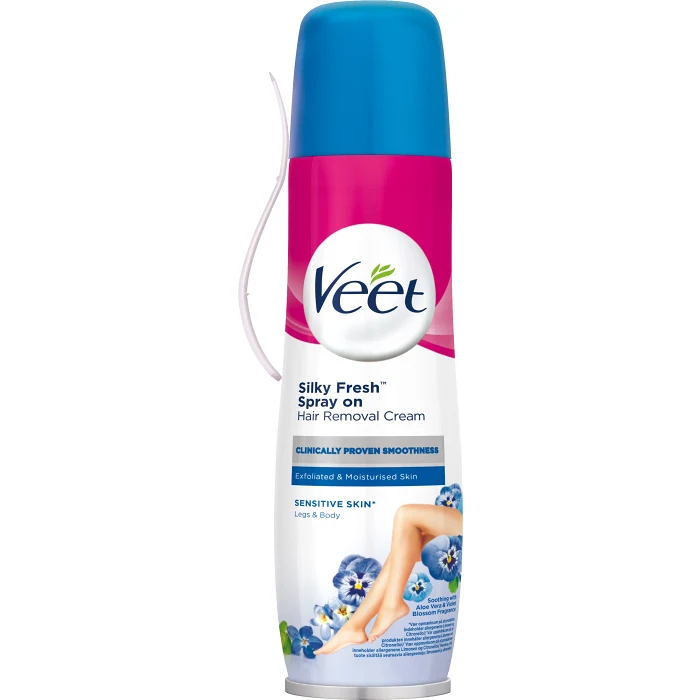 Spray-On Hårborttagningskräm 150ml Veet