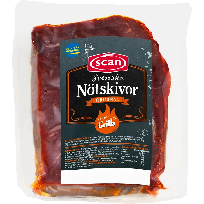 Nötskivor ca 810g Scan