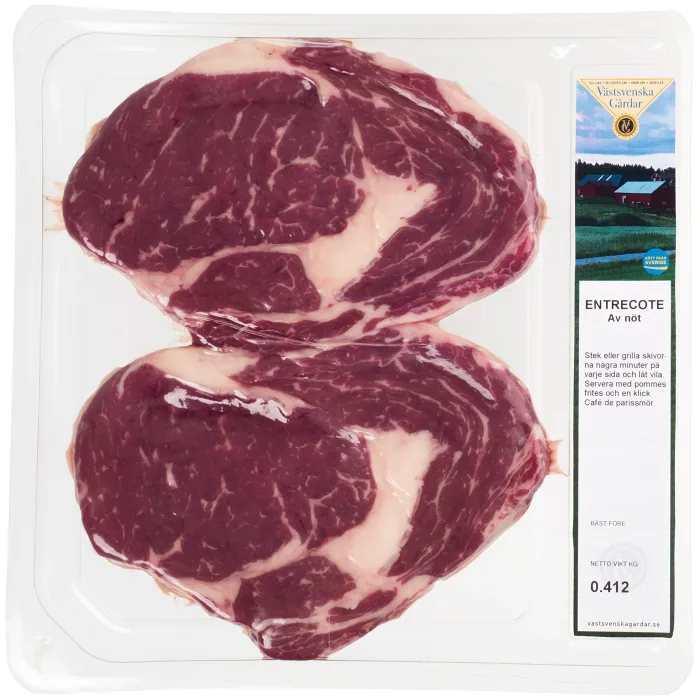 Entrecôte ca 400g Västsvenska Gårdar
