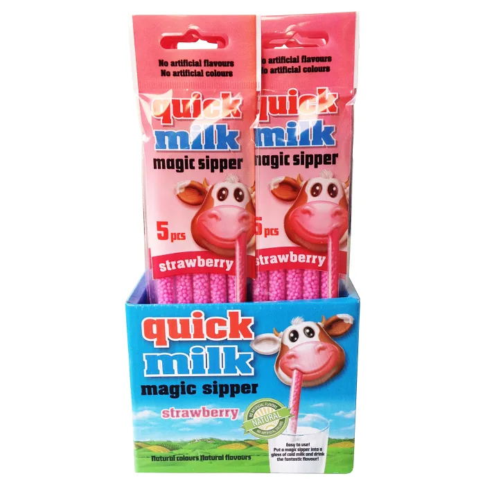 Magic Sipper Jordgubb 5-p Quick Milk
