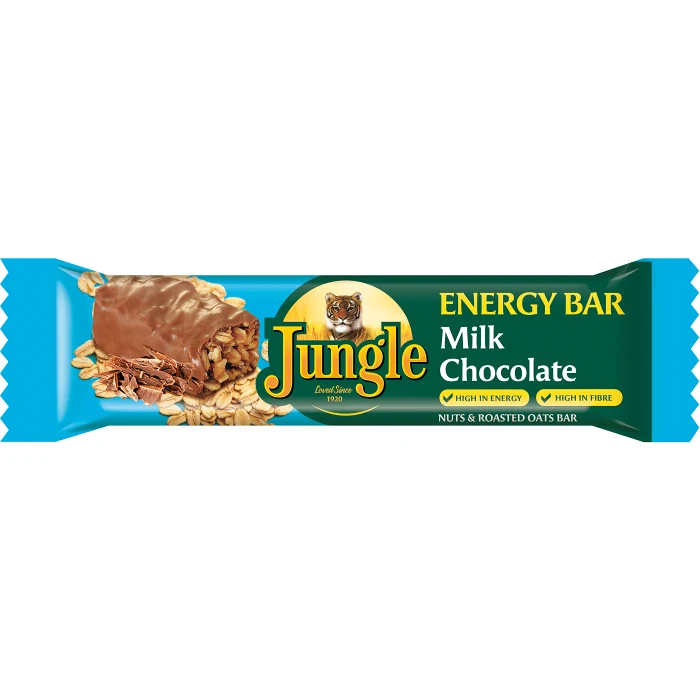 Energibar Milk Chocolate 48g Jungle