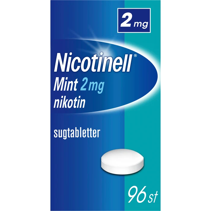 Nicotinell Mint Sugtablett 2mg 96-p