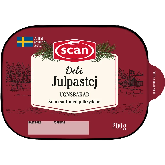 Jul leverpastej 200g Scan