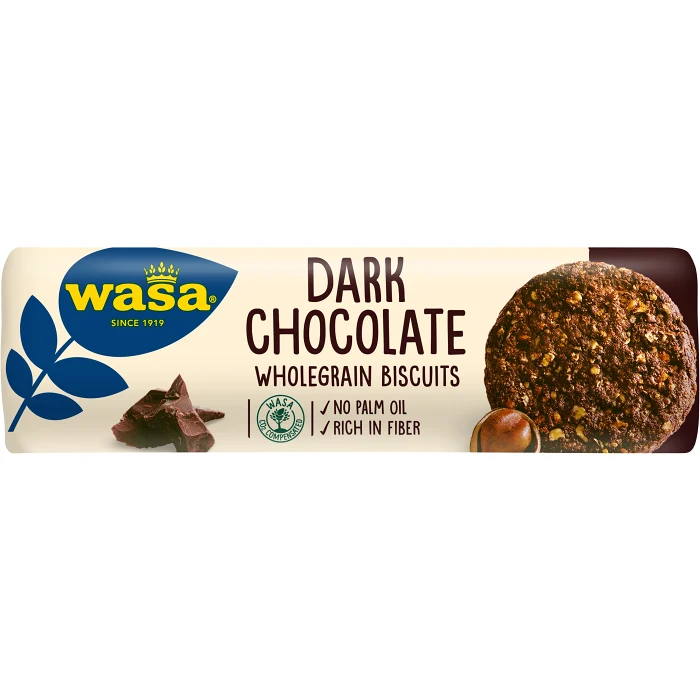 Kakor Dark Chocolate 230g Wasa
