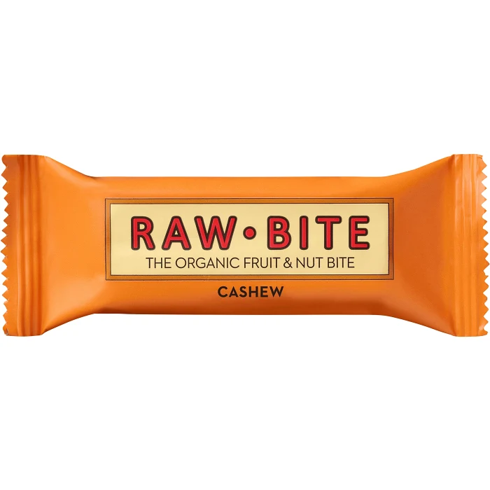 Rawbar Cashew Ekologisk 50g Raw Bite