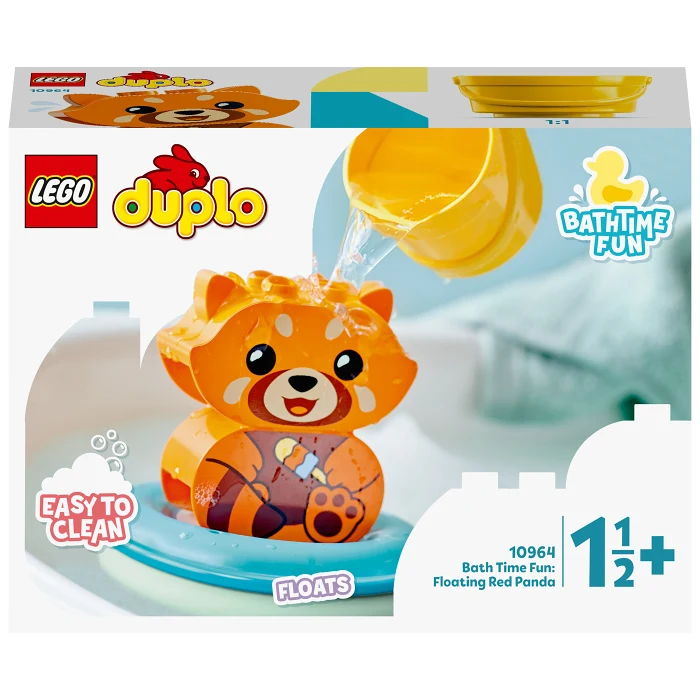 LEGO DUPLO Skoj i badet:  Flytande röd panda 10964