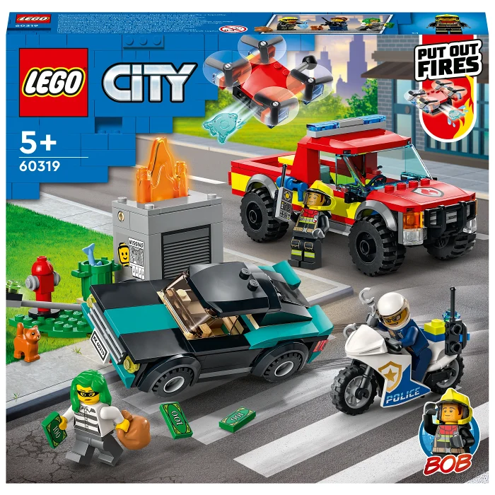 LEGO City Brandräddning och polisjakt 60319