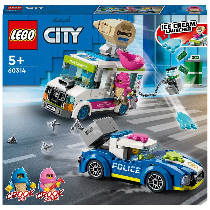 LEGO City Polisjakt efter glassbil 60314