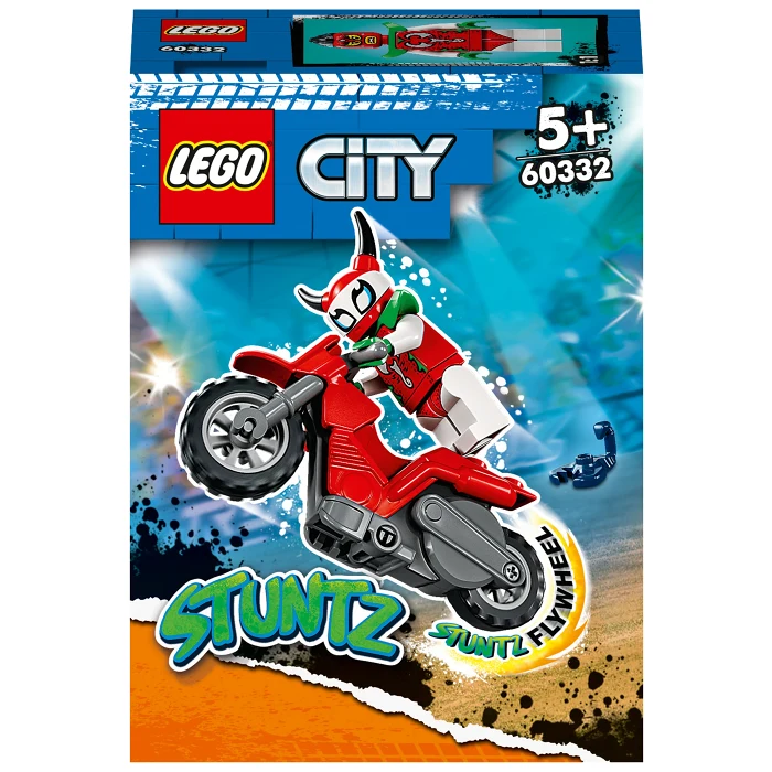 LEGO City Våghalsig Skorpionstuntcykel 60332