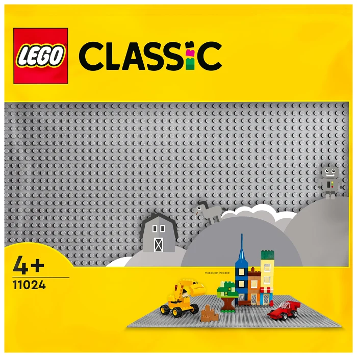 LEGO Classic Basplatta grå 11024