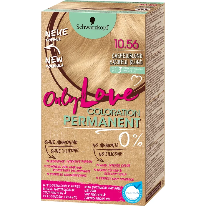 Hårfärg 10.56 Cashew Blond Only Love 1-p Schwarzkopf