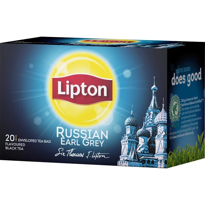 Russian Earl grey te 20-p Lipton
