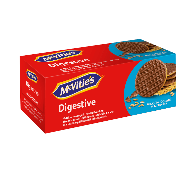 Digestive med ljus choklad 300g McVities