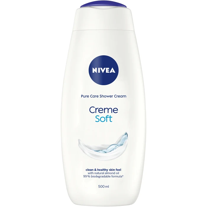 Duschtvål Creme Soft 500ml NIVEA