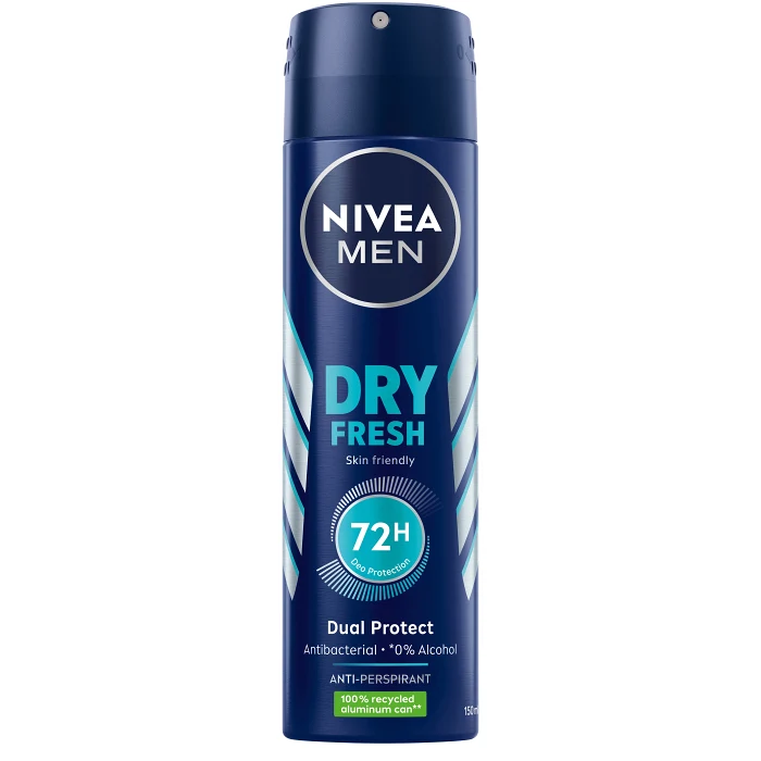 Antiperspirant Deo Spray Dry Fresh 150ml NIVEA MEN