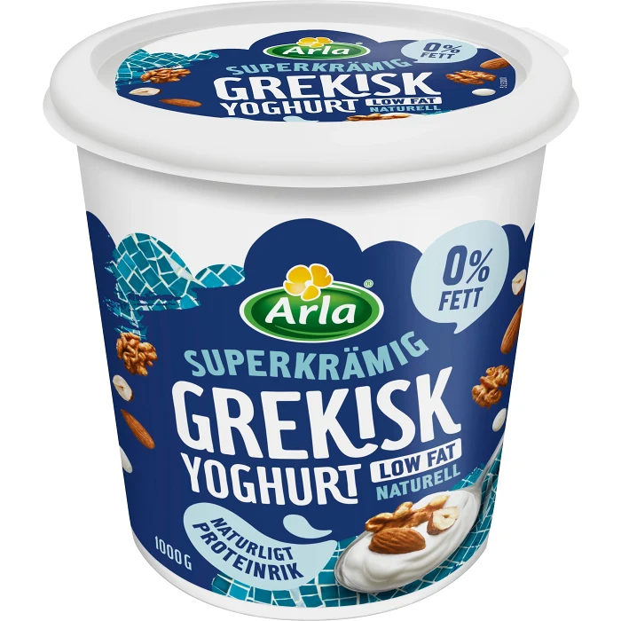 Grekisk Yoghurt Naturell 0,2% 1000g Arla®