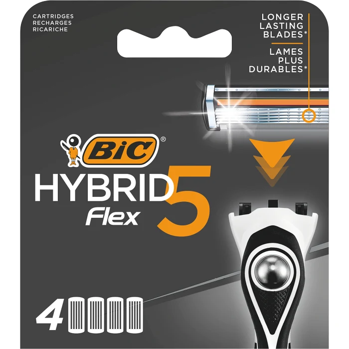 Rakblad Hybrid 5 Flex 4-p Bic