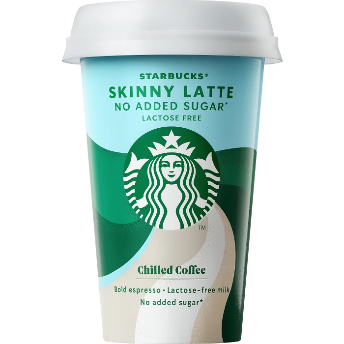 Iskaffe Skinny Latte laktosfri 220ml Starbucks®