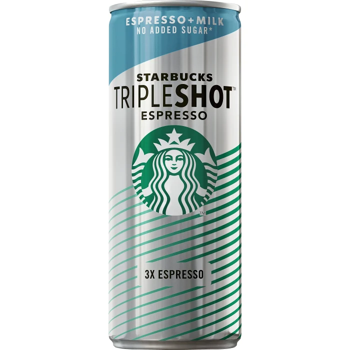 Kaffedryck Tripleshot Espresso No Added Sugar 300ml Starbucks