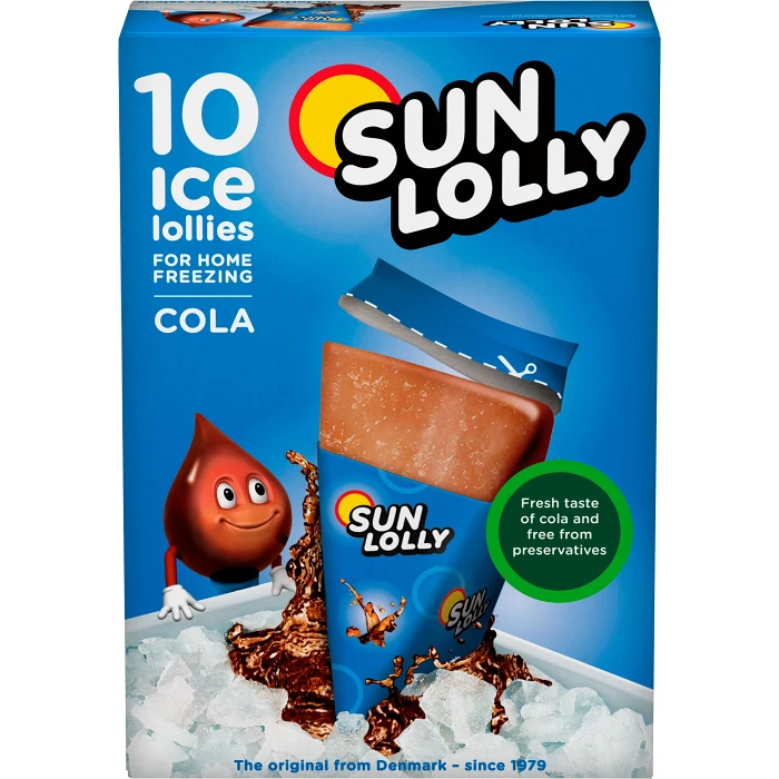 Isglass Cola 10-p Sun Lolly