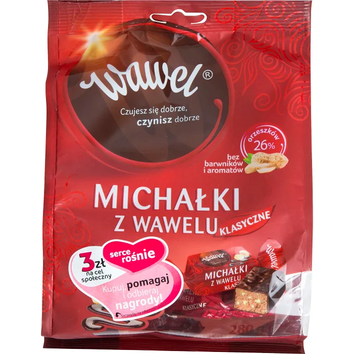 Choklad Classic 280g Wawel