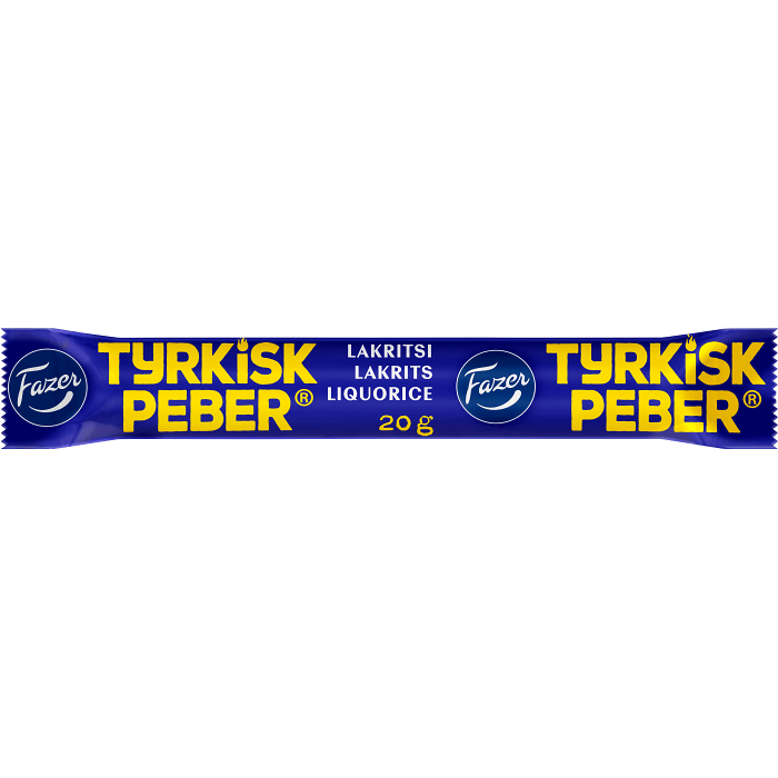 Tyrkisk Peber Stång 20g Fazer