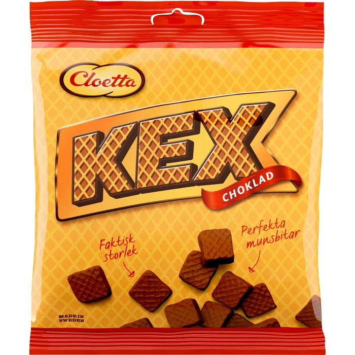 Kexchoklad minirutor 150g Cloetta