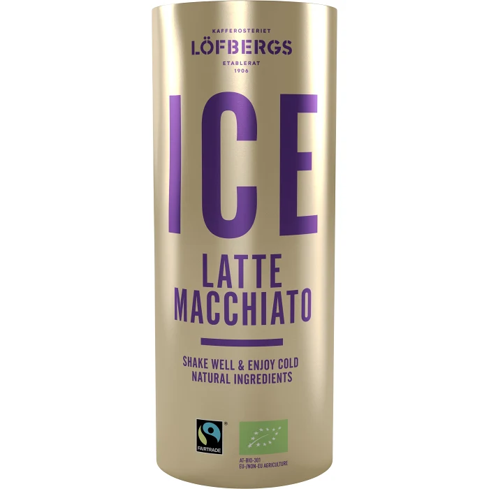 Ice Latte Macchiato Ekologisk 230ml Löfbergs