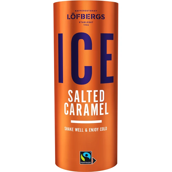 Iskaffe Ice Salted Caramel Fairtrade 230ml Löfbergs