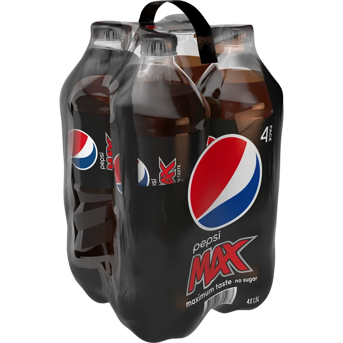 Läsk Pepsi Max 1,5l 4-p Pepsi