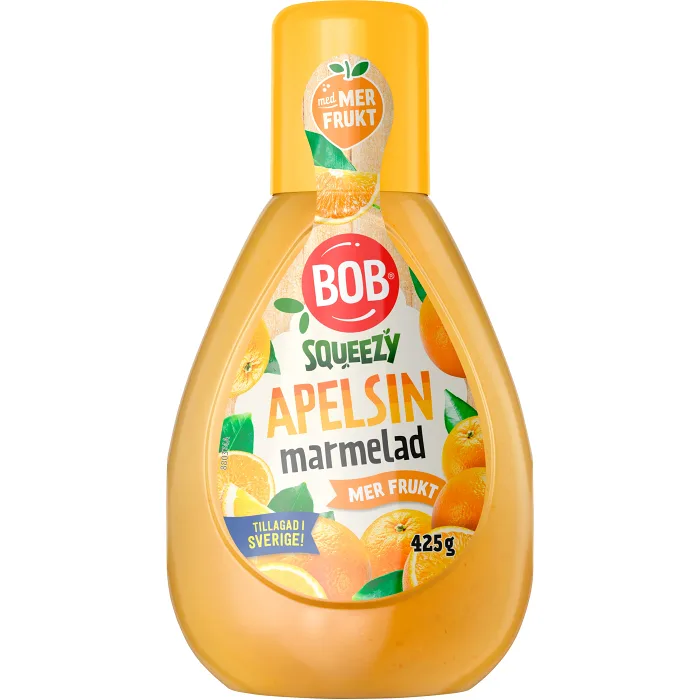 Marmelad Apelsin Squeezy 425g BOB