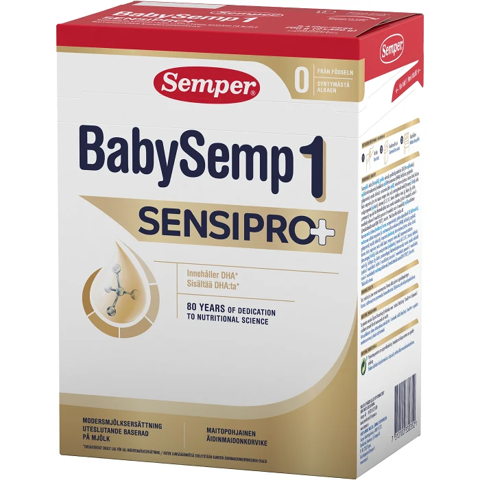 Modersmjölksersättning BabySemp Sensipro 1 700g Semper