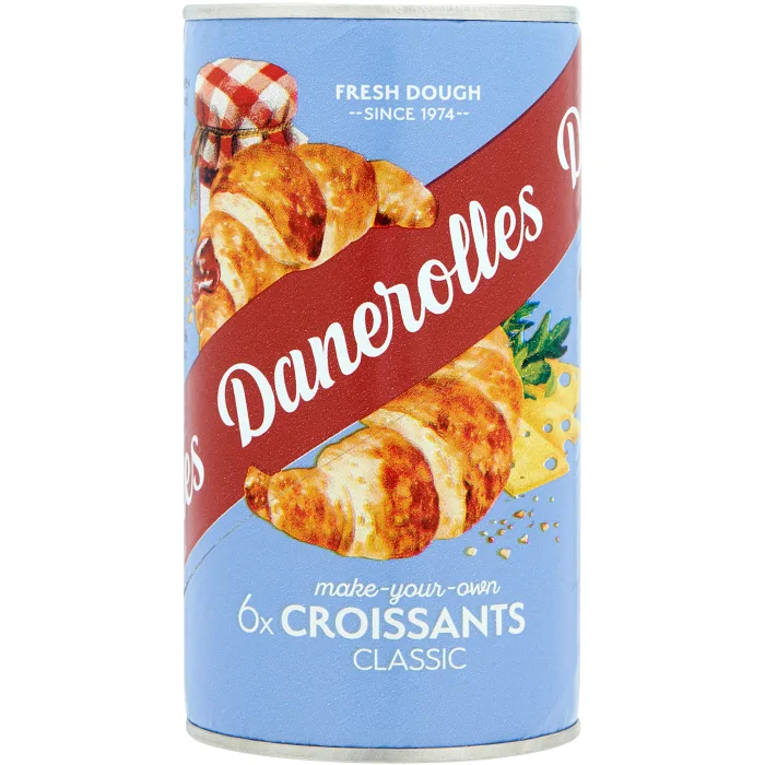 Croissants 6-p 240g Danerolles