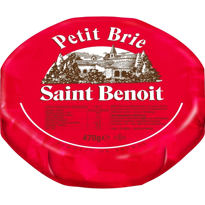 Brie Fransk 470g Saint Benoit