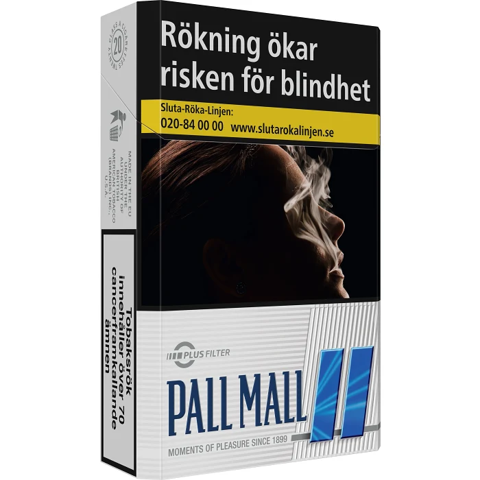 Blue 20-p Pall Mall