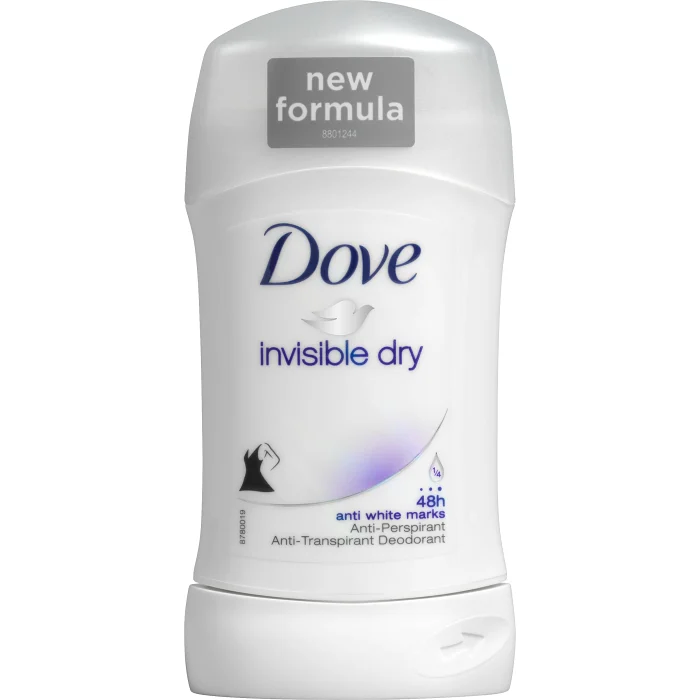 Antiperspirant Stick Invisible Dry 40ml Dove