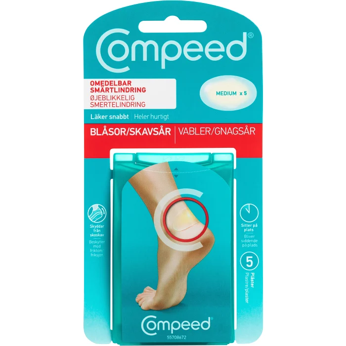 Plåster blåsor Medium 5-p Compeed