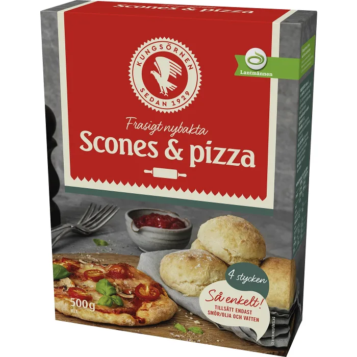 Scones & pizzamix 500g Kungsörnen