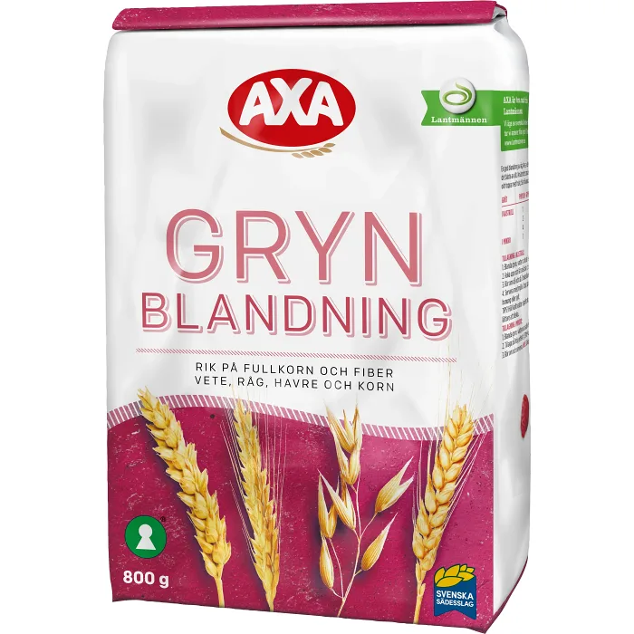 Grynblandning 800g AXA