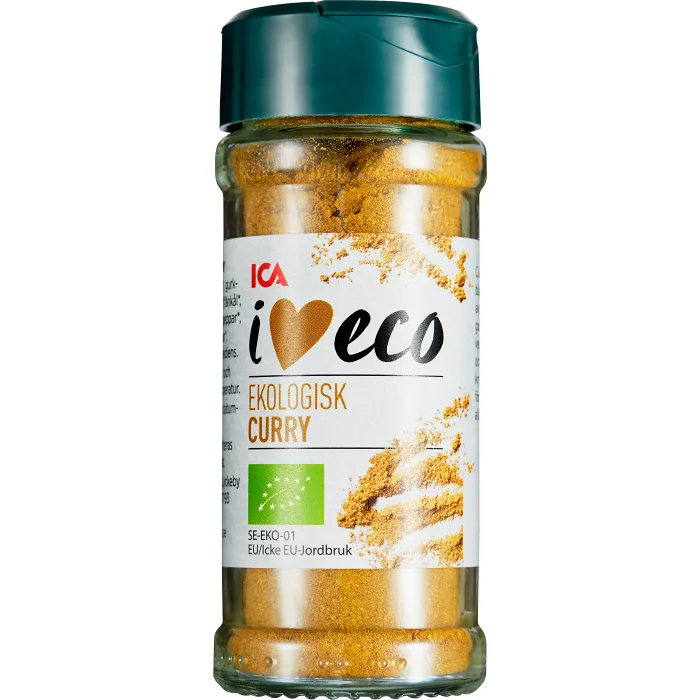 Curry Ekologisk 31g ICA I love eco