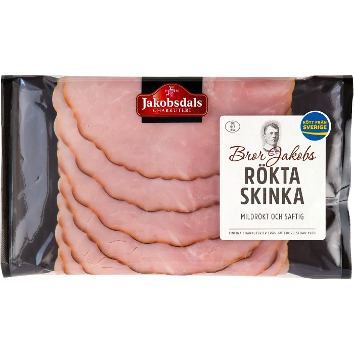 Rökt skinka Bror jakobs 120g Jakobsdals