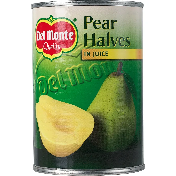 Päronhalvor i juice 415g Del Monte