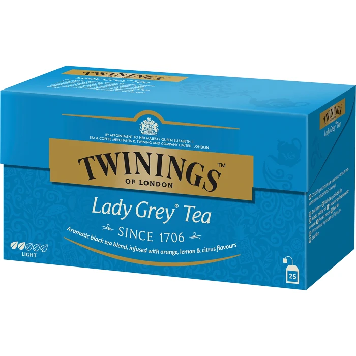 Lady grey te 25-p Twinings